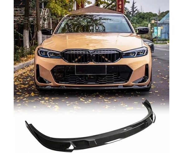 Carbon Look Priekinio buferio spoileris tinkantis BMW G20, G21 Facelift (2022-2025) M Sport modeliams