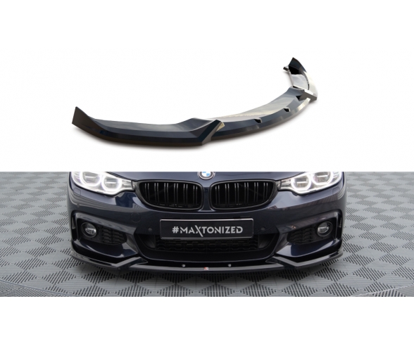 V1 Priekinio buferio spoileris tinkantis BMW F32, F33, F36 M Sport modeliams