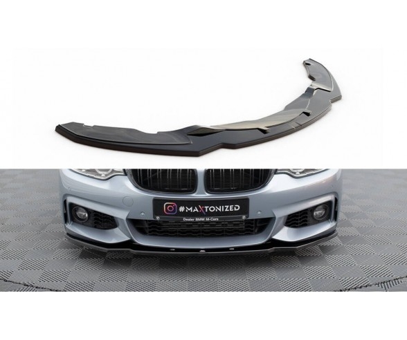 V1 Priekinio buferio spoileris tinkantis BMW F32, F33, F36 M Sport modeliams