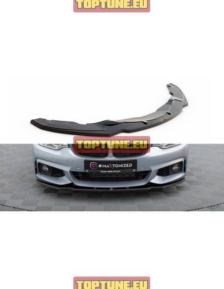 V1 Priekinio buferio spoileris tinkantis BMW F32, F33, F36 M Sport modeliams
