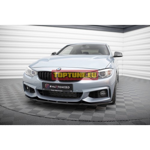 Gloss Black Front lip for BMW F32, F33, F36 M...