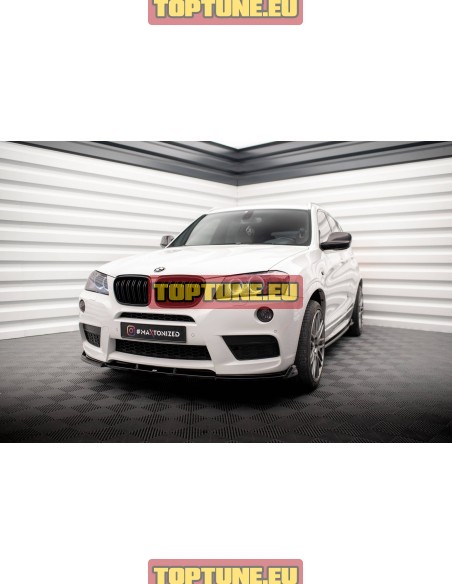 Front bumper splitter for BMW X3 F25 (2010-2014) M Sport models