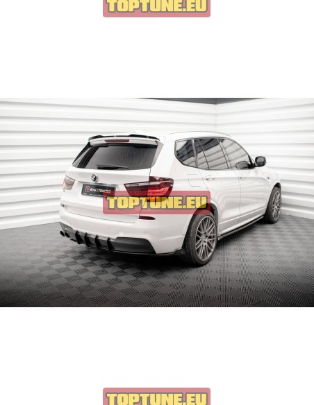 Maxton Design V2 Rear bumper splitters for BMW X3 F25 (2010-2016) models
