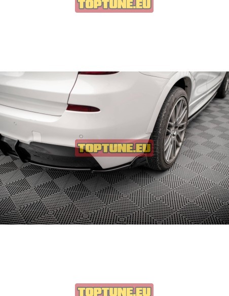 Maxton Design V2 Rear bumper splitters for BMW X3 F25 (2010-2016) models