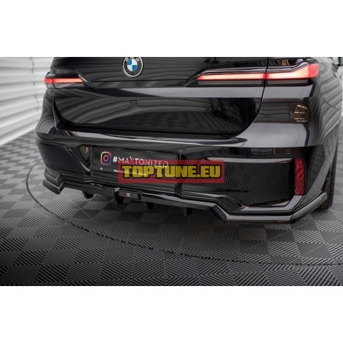 Maxton Design Rear bumper splitter for BMW G70...