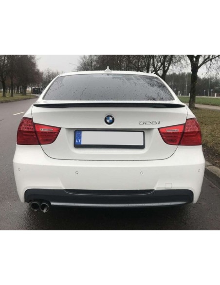 mytuning, IN-Tuning Cup-Spoilerlippe glänzend schwarz für BMW 3er E90 /  E91 (Facelift)
