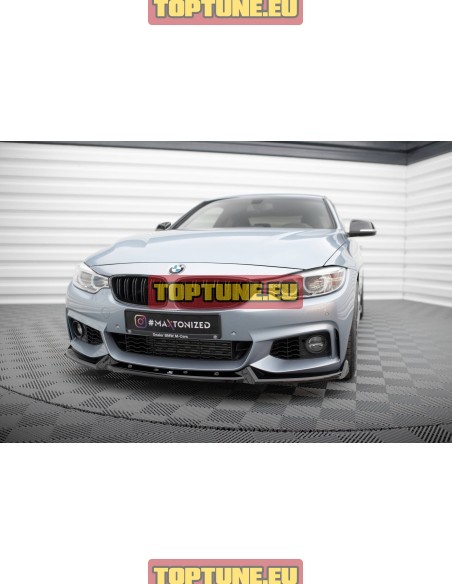 V4 Priekinio buferio spoileris tinkantis BMW F32, F33, F36 M Sport modeliams