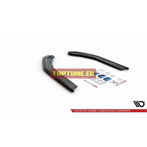 V1 Rear bumper splitters for BMW M3 G80 models