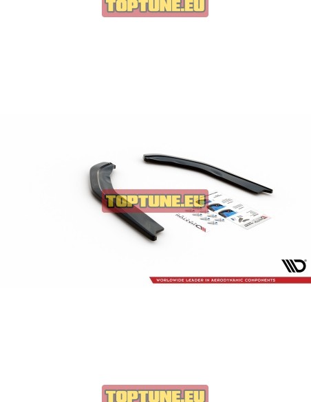V1 Rear bumper splitters for BMW M3 G80 models