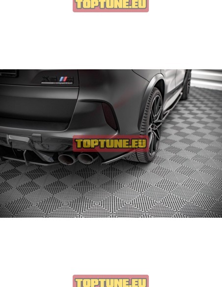 Rear bumper splitters for BMW X5 F95 X5M models