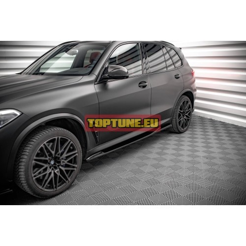 Side skirt diffusers for BMW X5M F95 models