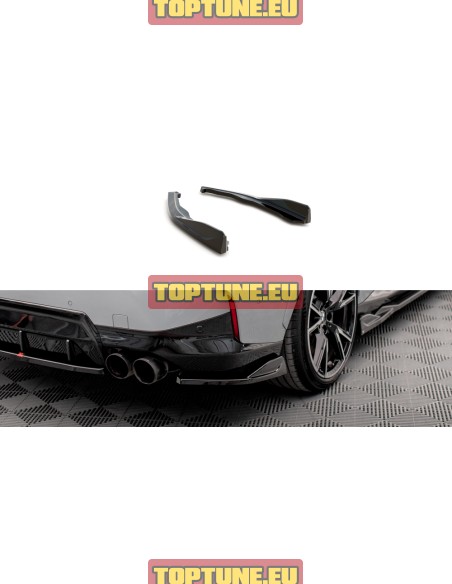 V1 Rear bumper splitters for 2 Series BMW G42 M240i Coupe models