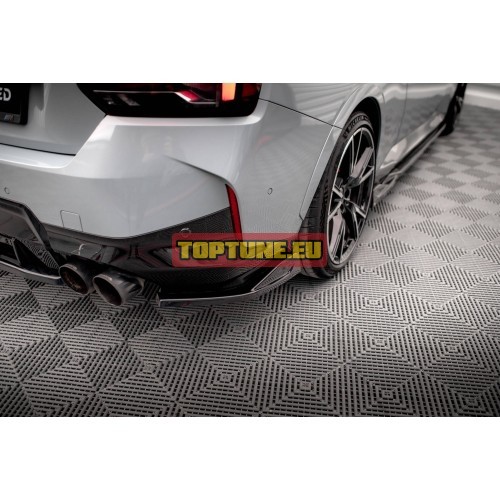 V1 Rear bumper splitters for 2 Series BMW G42...