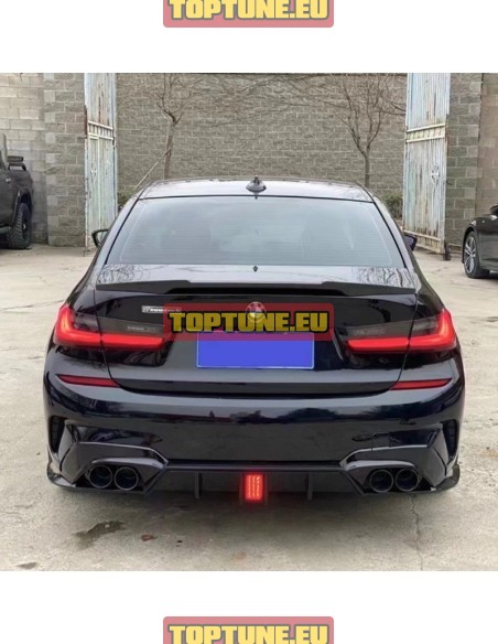 Gloss Black Exhaust tips for BMW G20, G21 models