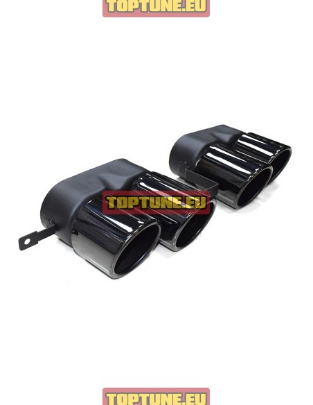 Gloss Black Exhaust tips for BMW G20, G21 models
