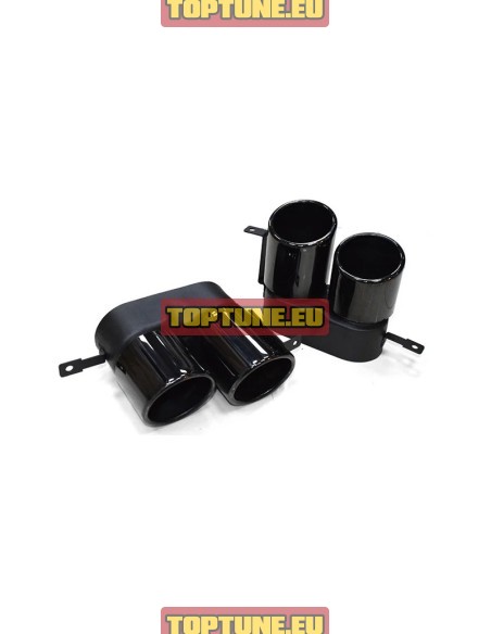 Gloss Black Exhaust tips for BMW G20, G21 models