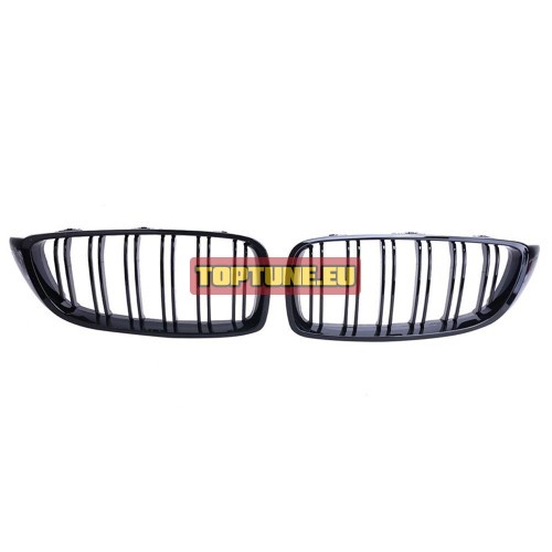 Performance Glossy Black Kidney grilles for BMW...