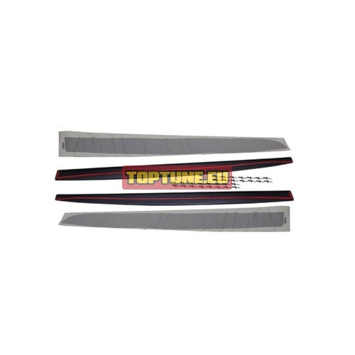 Performance Side skirt extension spoilers for...