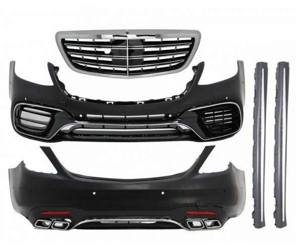 S63 Style body kit for Mercedes S Class W222 (2017-2020) Short Wheel Base models