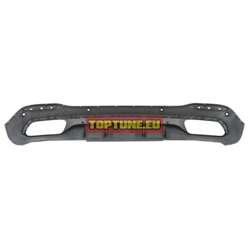 GLE63 AMG Style Silver rear bumper diffuser...