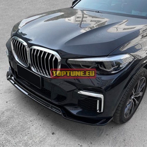 Gloss Black Front lip for BMW X5 G05...