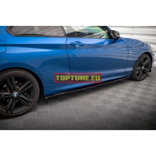 V1 Side skirt splitters for BMW F22, F23 M...