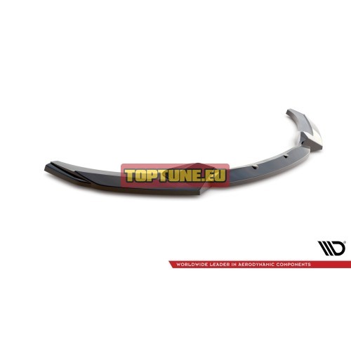 V2 Front bumper splitter for BMW F22, F23 M...