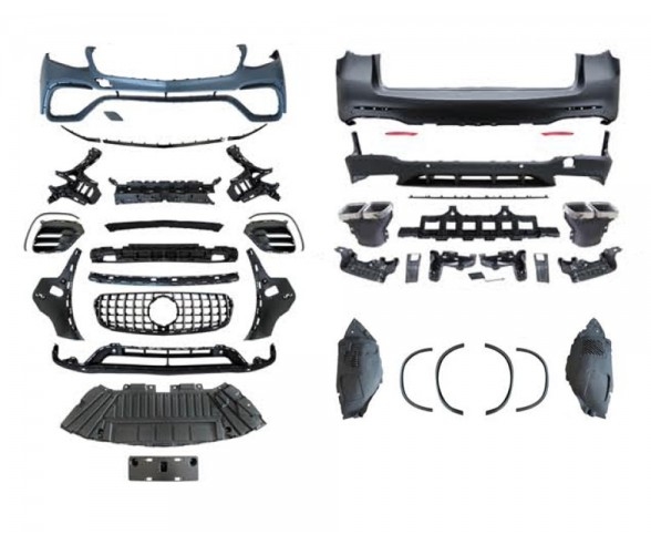 AMG GLC63 Design complete body kit for GLC X253 (2015-07.2019) Standart models. Night Package