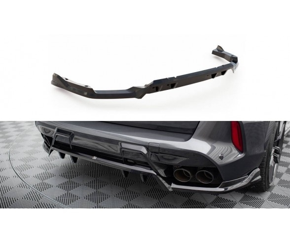 BMW X5M F95 LCI Maxton Design Rear bumper diffuser