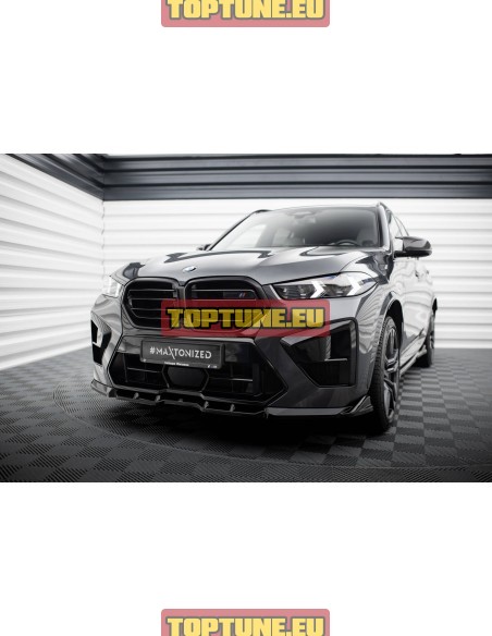 BMW X5M F95 LCI +2023 Maxton Design V1 Front bumper splitter