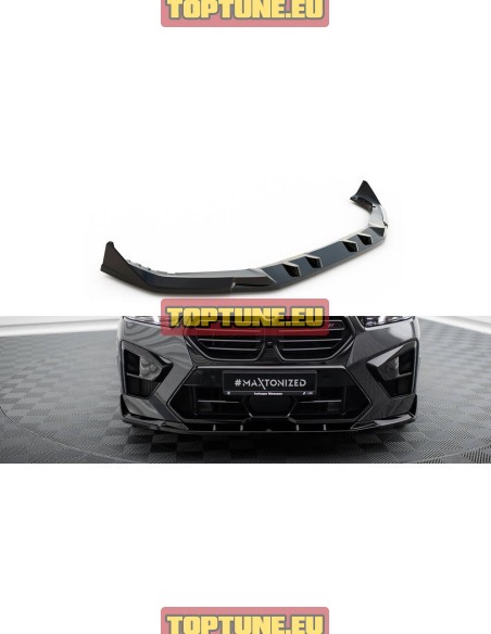 BMW X5M F95 +2023 Maxton Design V2 Priekinio buferio spoileris