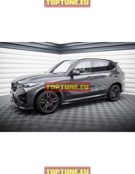 BMW X5M F95 Facelift Maxton Design V2 Side skirt extensions