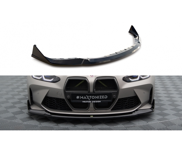 BMW M3 G80, M4 G82 V4 CSL Look Front bumper splitter