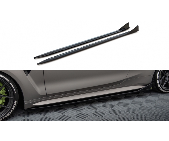 BMW M4 G82, G83 V3 CSL Style Side skirt extensions