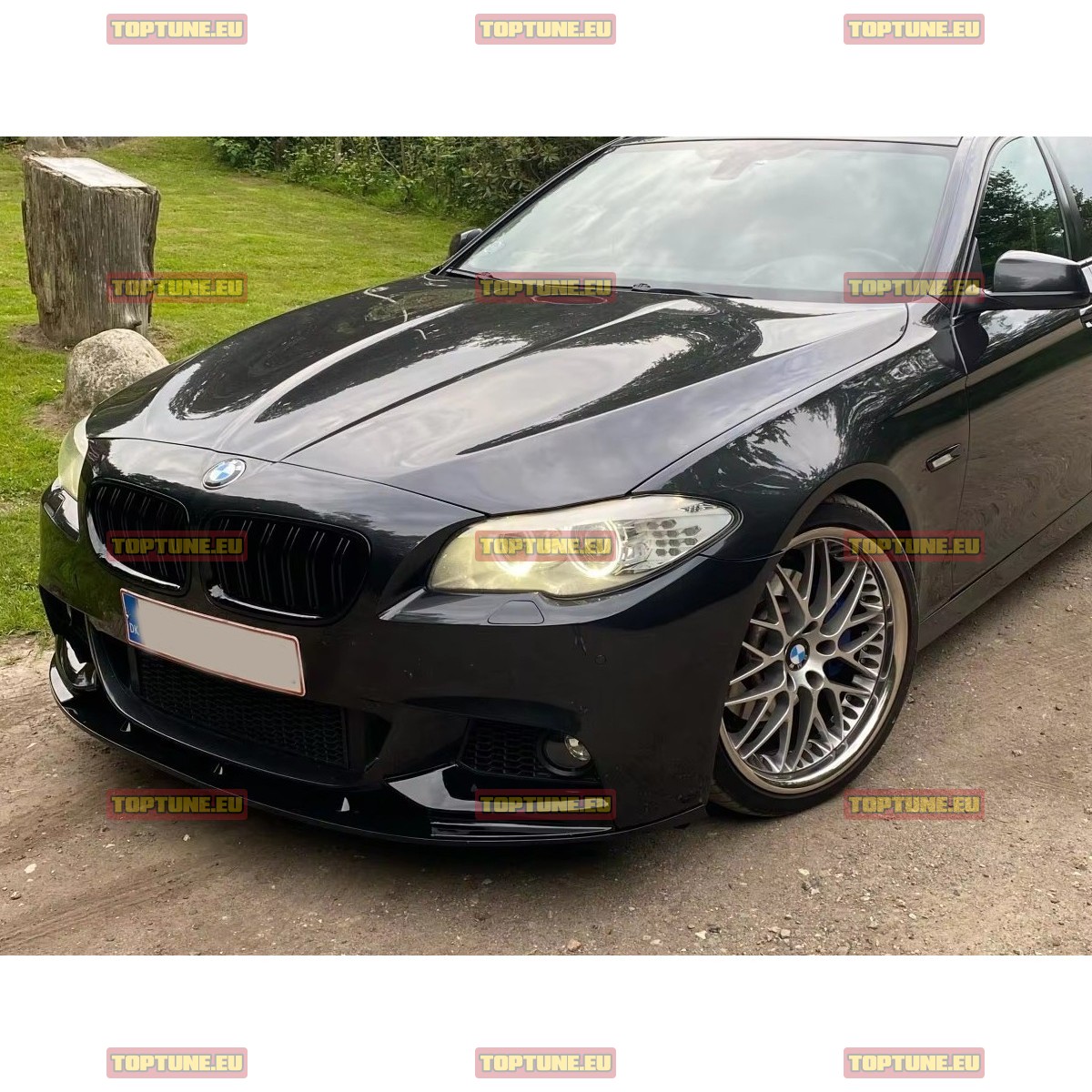 thumbnail image 2 of Glossy Black Front Bumper Spoiler Lip For BMW F10 5 Series M Sport 2011-2015 – Focus-Decoration 2 of 6