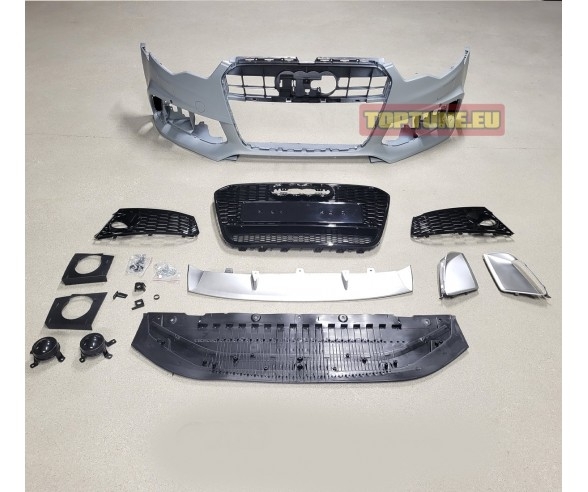 Audi A6 C7 (2011-2014) RS6 Look Front Bumper with front splitter