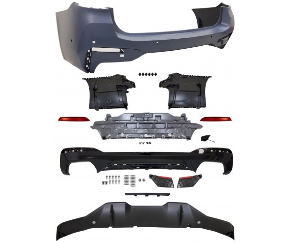 BMW G30 LCI (06.2020 - 06.2023) Performance Rear bumper assmebly