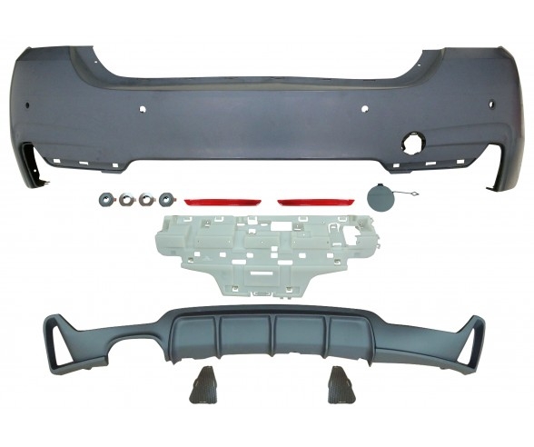 BMW F36 Gran Coupe 428, 430 Performance rear bumper kit