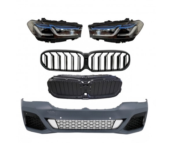 BMW G30 (2017-2020.06) Front end conversion kit to LCI M Sport Look