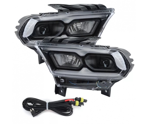 Dodge Durango 2014-2020 LED Headlights for transformation to +2021 model