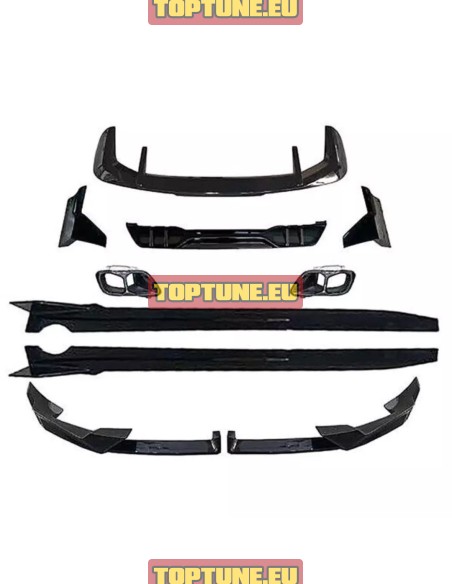 BMW X5 G05 LCI (2023-2026) Gloss Black AERO kit for M Sport models