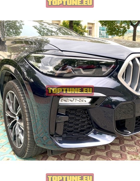 BMW X5 G05, X6 G06 (2018-2023) Priekinių žibintų apdailos