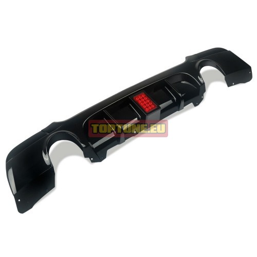 BMW E92, E93 335i Gloss Black Performance Rear...