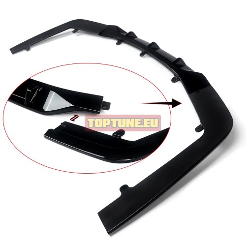 BMW G11 G12 LCI AERO Rear bumper splitter for M...