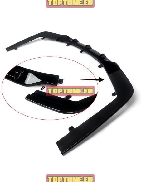 BMW G11 G12 LCI AERO Rear bumper splitter for M Sport models