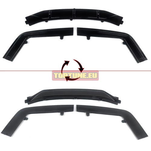 BMW G11 G12 LCI AERO Rear bumper splitter for M...