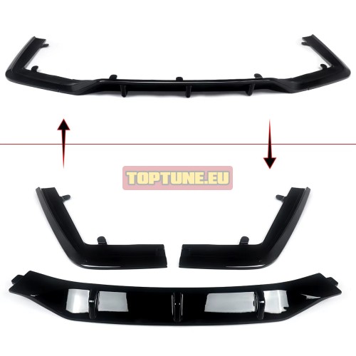 BMW G11 G12 LCI AERO Rear bumper splitter for M...