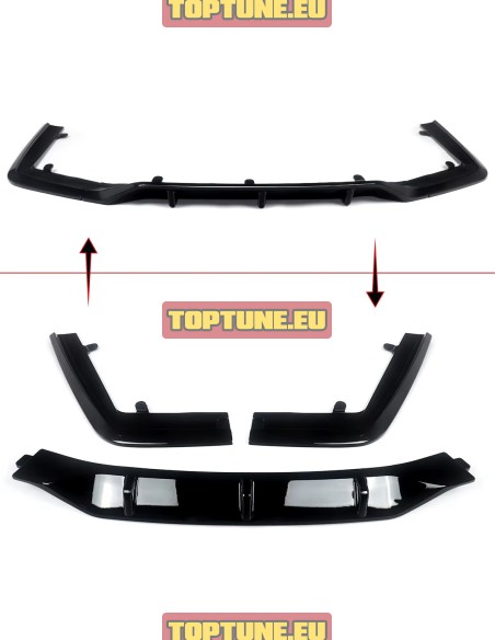 BMW G11 G12 LCI AERO Rear bumper splitter for M Sport models