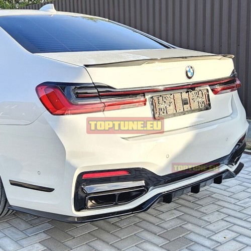BMW G11 G12 LCI AERO Rear bumper splitter for M...