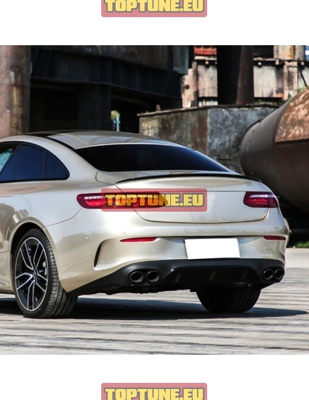 Mercedes Benz E Klasės Coupe C238 2016-2023 AMG Stiliaus bagažinės spoileris